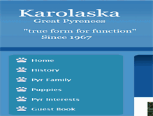 Tablet Screenshot of karolaska.com